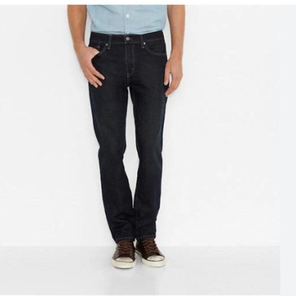 Levi's Men's 511 Slim Fit Dark Wash Jeans Size 36x29